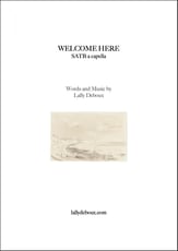 WELCOME HERE SATB choral sheet music cover